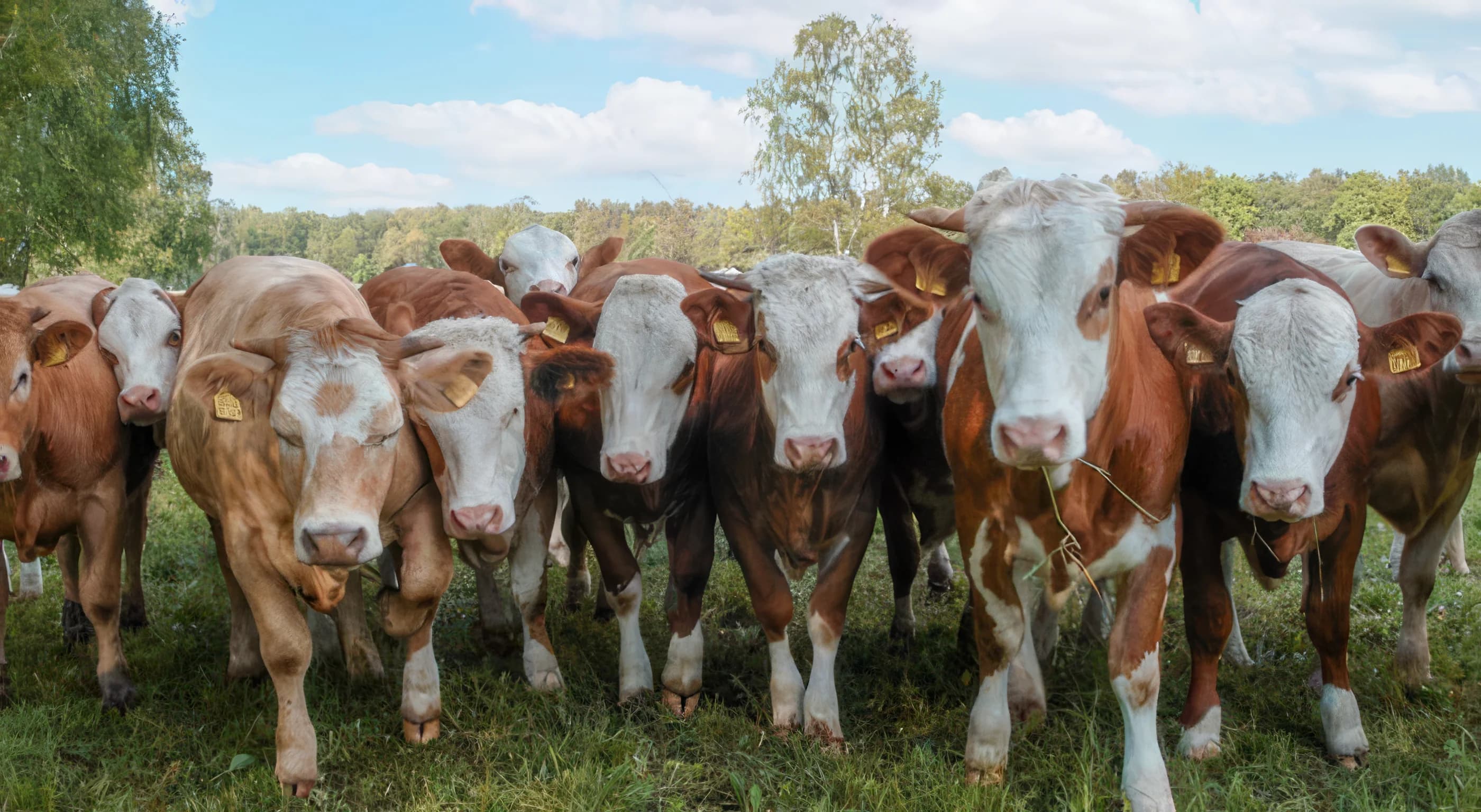 Kühe auf dem Moorweghof